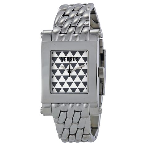 versus by versace pret white and grey dial|versace clothing.